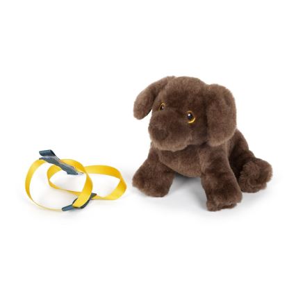 Small Foot - Plysch hund med vårdpaket