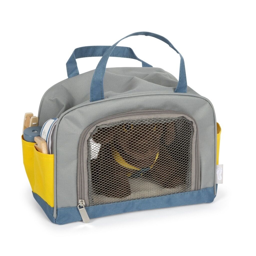 Small Foot - Plysch hund med vårdpaket