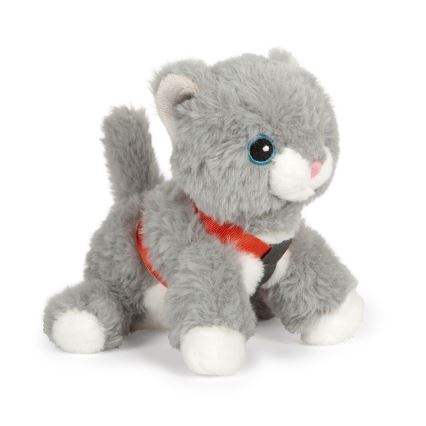 Small Foot - Plysch katt med vårdpaket