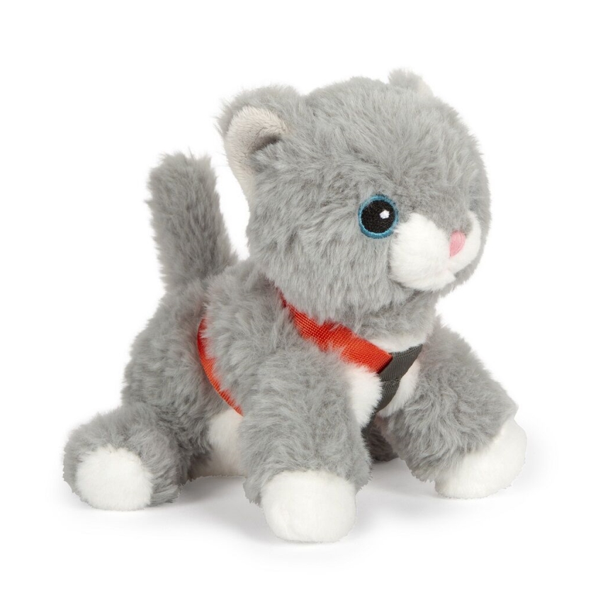 Small Foot - Plysch katt med vårdpaket