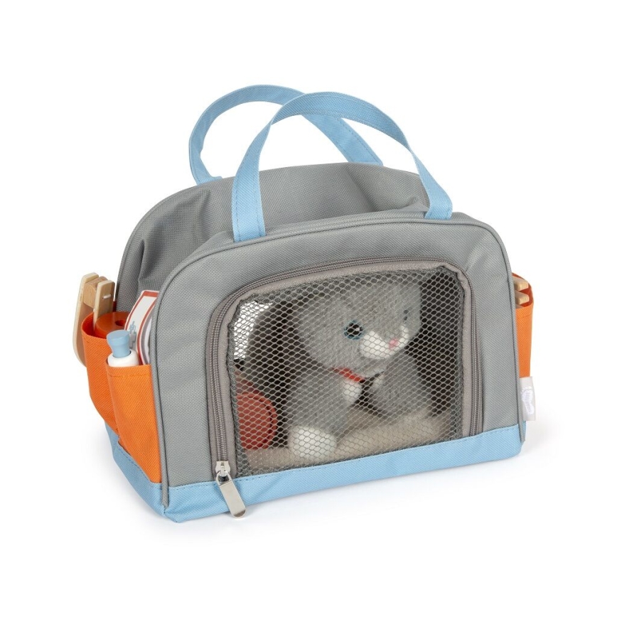 Small Foot - Plysch katt med vårdpaket