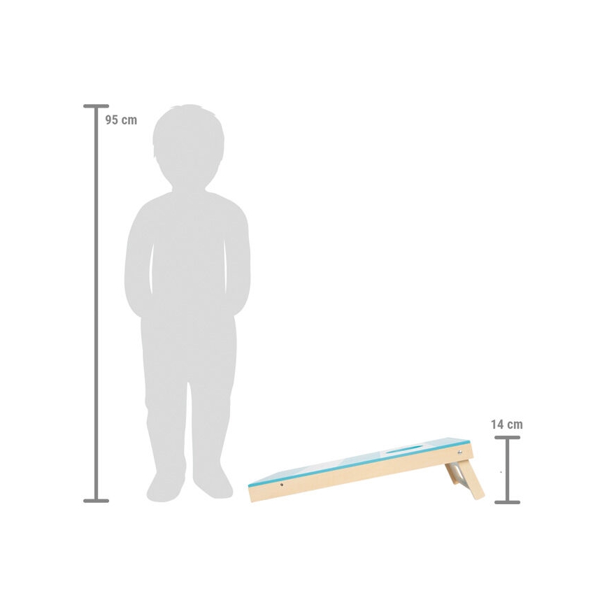 Small Foot - Spel 2i1 cornhole och bord hockey Active