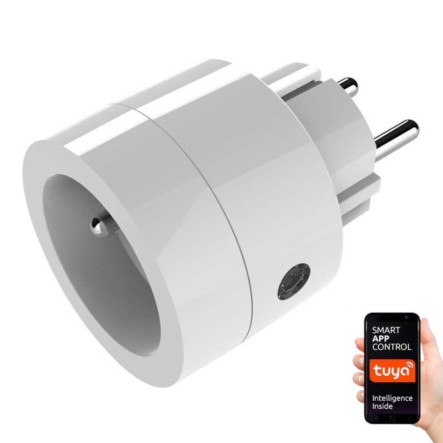 Smart eluttag 2300W/230V/10A Wi-Fi Tuya