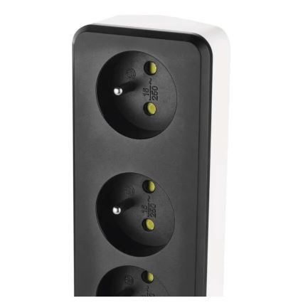 Smart förlängning kabel med brytare GoSmart 4Z + 1xUSB-A + 1xUSB-C 2 m Wi-Fi Tuya