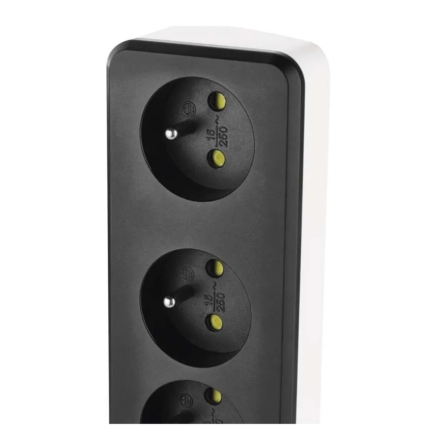 Smart förlängning kabel med brytare GoSmart 4Z + 1xUSB-A + 1xUSB-C 2 m Wi-Fi Tuya