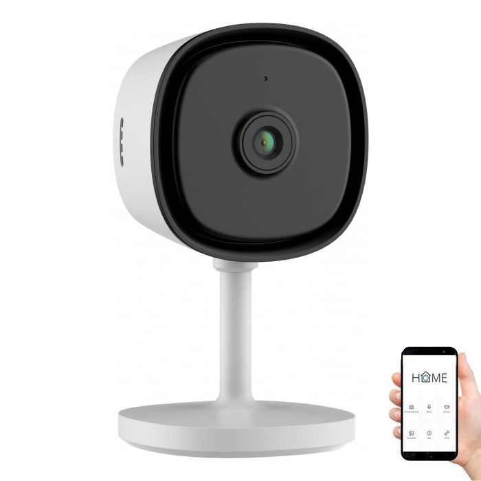 Smart inomhus kamera med sensor Full HD 1080p 5V Wi-Fi vit