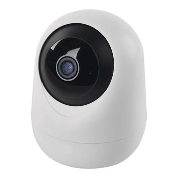 Smart inomhus roterande kamera med rörelsesensor GoSmart 5V Wi-Fi Tuya vit