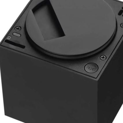 Smart inomhus roterande kamera med rörelsesensor GoSmart 5V Wi-Fi Tuya svart