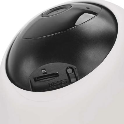 Smart inomhus roterande kamera med rörelsesensor GoSmart 5V Wi-Fi Tuya vit