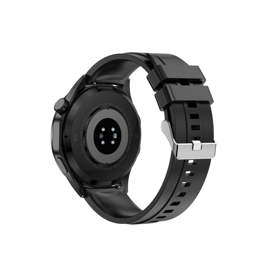 Smart klocka 270 mAh NFC IP57 svart