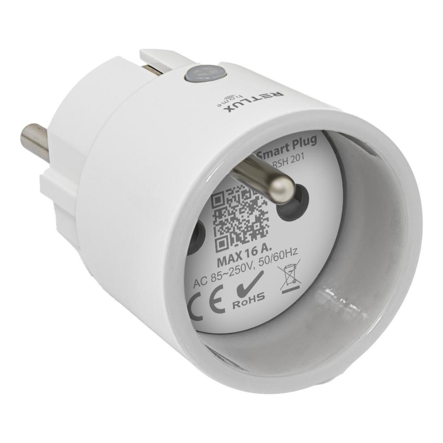 Smart kontakt 3680W/230V/Typ E/16A Wi-Fi Tuya