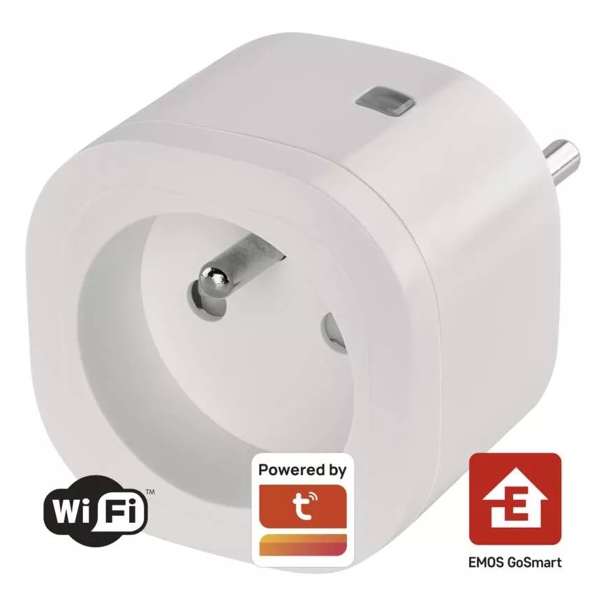 Smart kontakt GoSmart 3680W/230V/16A Wi-Fi Tuya
