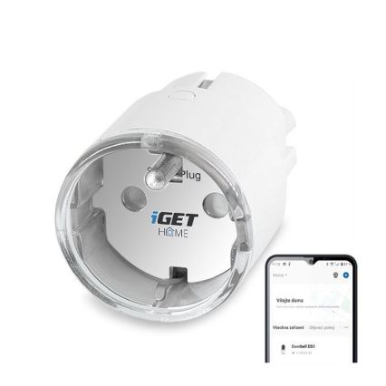 Smart kontakt med förbrukningsmätning 3680W/230V Wi-Fi