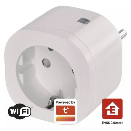 Smart kontakt SCHUKO GoSmart 3680W/230V/16A Wi-Fi Tuya