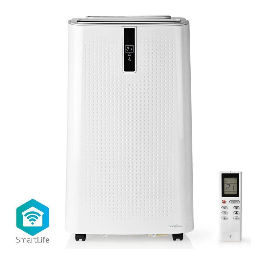 Smart mobil luftkonditionering 3i1 med kompletta tillbehör 1357W/230V 12000 BTU Wi-Fi + fjärrkontroll