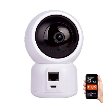 Smart övervakningskamera LED/230V/Wi-Fi Tuya