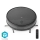 Smart robotdammsugare med mopp 28W/2500 mAh Wi-Fi svart + fjärrkontroll
