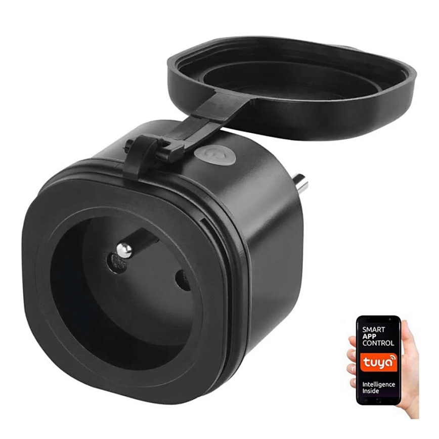 Smart utomhus socket GoSmart 3680W/230V/16A Wi-Fi Tuya IP44