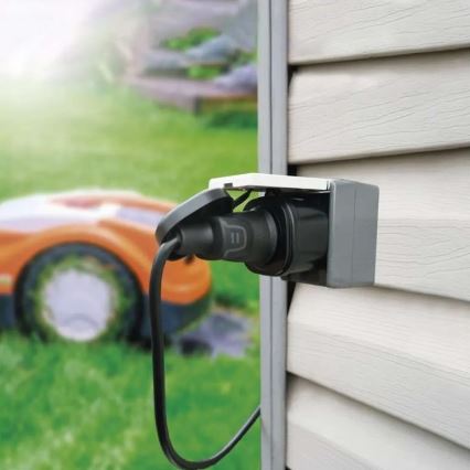 Smart utomhus socket GoSmart 3680W/230V/16A Wi-Fi Tuya IP44