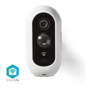 Smart utomhuskamera med laddning, PIR-sensor, Full HD 1080p, 5V/5200mAh, Wi-Fi, IP65