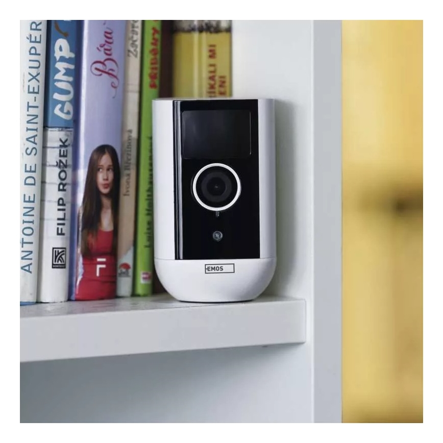Smart utomhuskamera med rörelsedetektor GoSmart 5V 9600mAh IP65 Wi-Fi Tuya