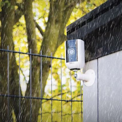 Smart utomhuskamera med rörelsedetektor GoSmart 5V 9600mAh IP65 Wi-Fi Tuya
