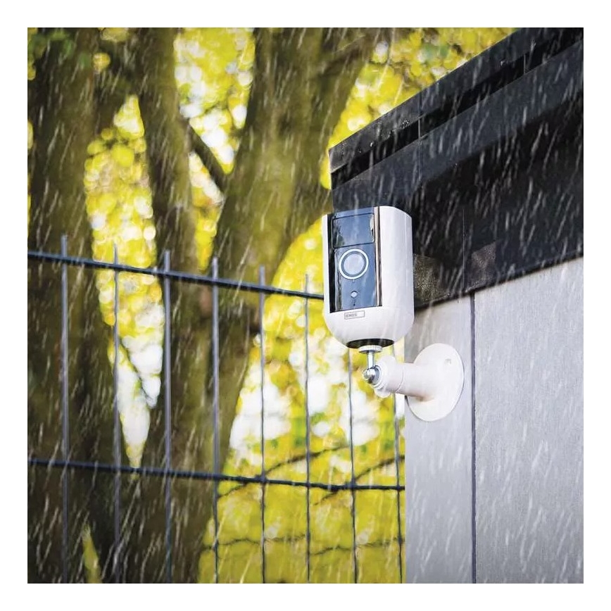 Smart utomhuskamera med rörelsedetektor GoSmart 5V 9600mAh IP65 Wi-Fi Tuya