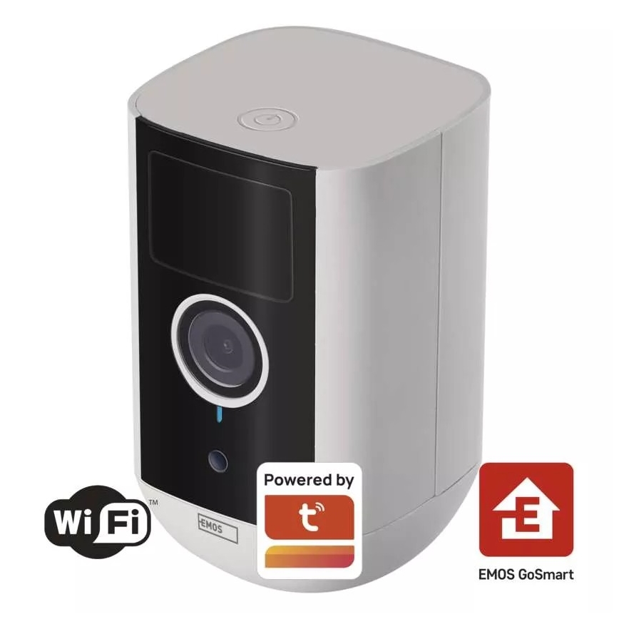 Smart utomhuskamera med rörelsedetektor GoSmart 5V 9600mAh IP65 Wi-Fi Tuya