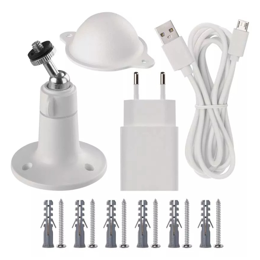 Smart utomhuskamera med rörelsedetektor GoSmart 5V 9600mAh IP65 Wi-Fi Tuya