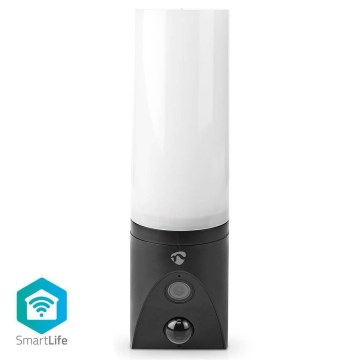 Smart utomhuskamera SmartLife Full HD 1080p med LED-belysning Wi-Fi Tuya IP65