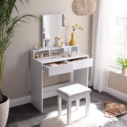 Sminkbord HEBA vit