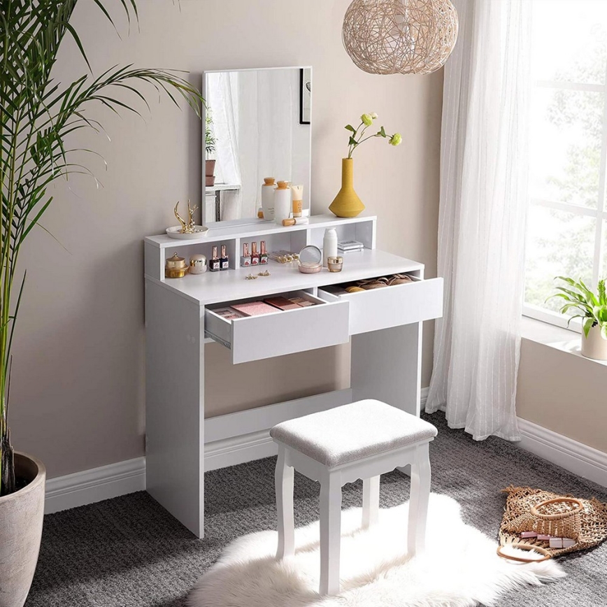 Sminkbord HEBA vit