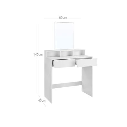 Sminkbord HEBA vit
