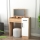 Sminkbord INCI 108,8x77 cm brun/vit