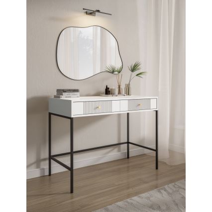 Sminkbord LUE vit/svart
