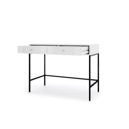 Sminkbord LUE vit/svart