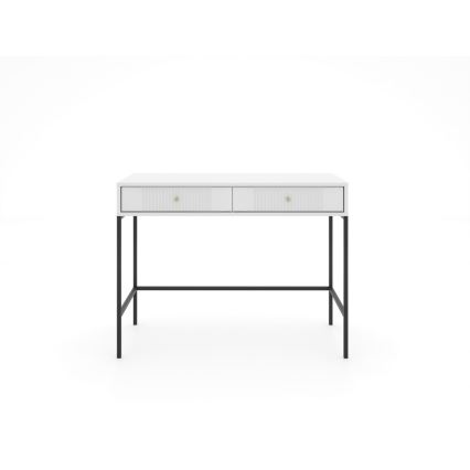 Sminkbord LUE vit/svart