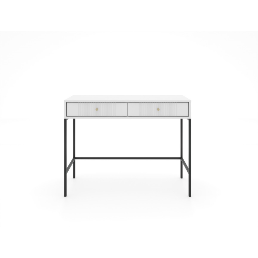 Sminkbord LUE vit/svart