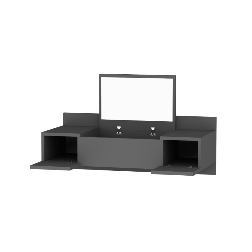 Sminkbord ZAKKUM 33x100 cm antracit