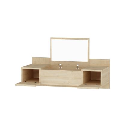 Sminkbord ZAKKUM 33x100 cm beige