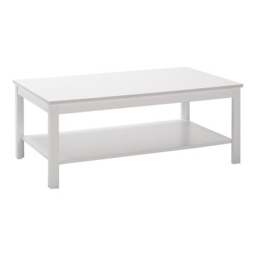 Soffbord 40x103 cm vit