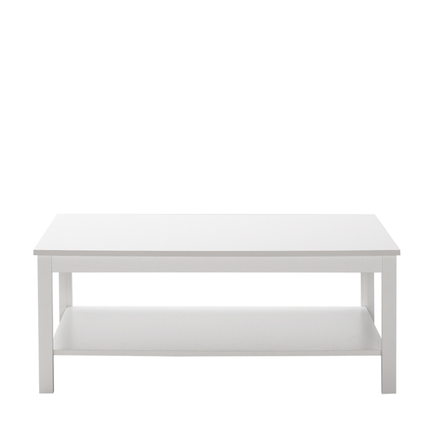 Soffbord 40x103 cm vit