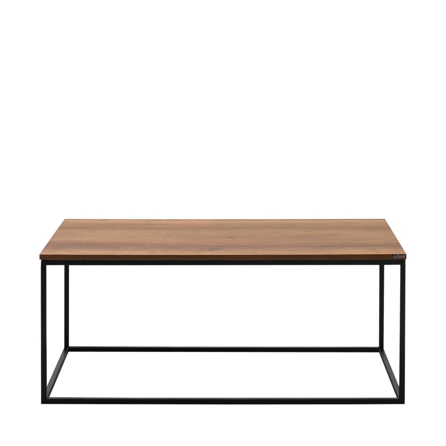Soffbord 42x100 cm brun