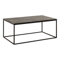 Soffbord 42x100 cm svart