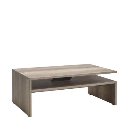 Soffbord 42x110 cm brun