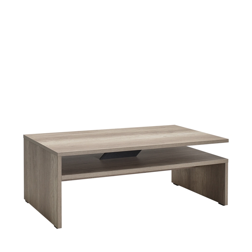 Soffbord 42x110 cm brun