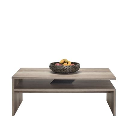 Soffbord 42x110 cm brun