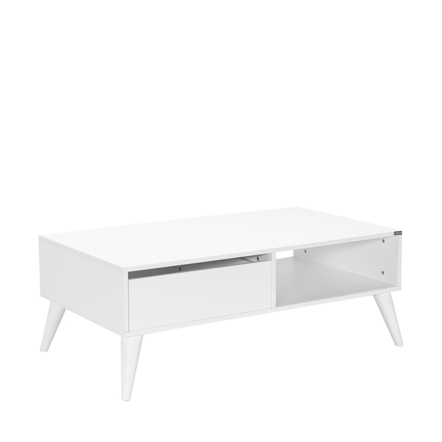 Soffbord 42x110 cm vit