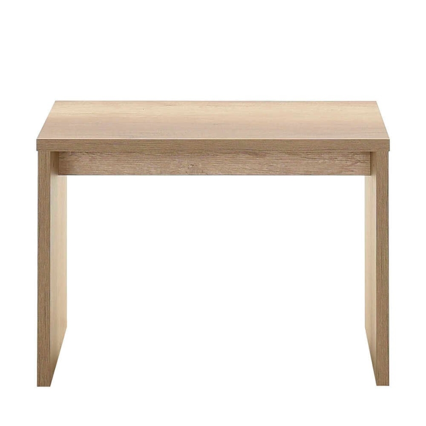 Soffbord 43x60 cm brun