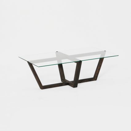 Soffbord AMALFI 35x105 cm tall/genomskinlig